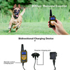 2700 FT Remote Dog Shock Training Collar Rechargeable Waterproof LCD Pet Trainer Pi-Mart
