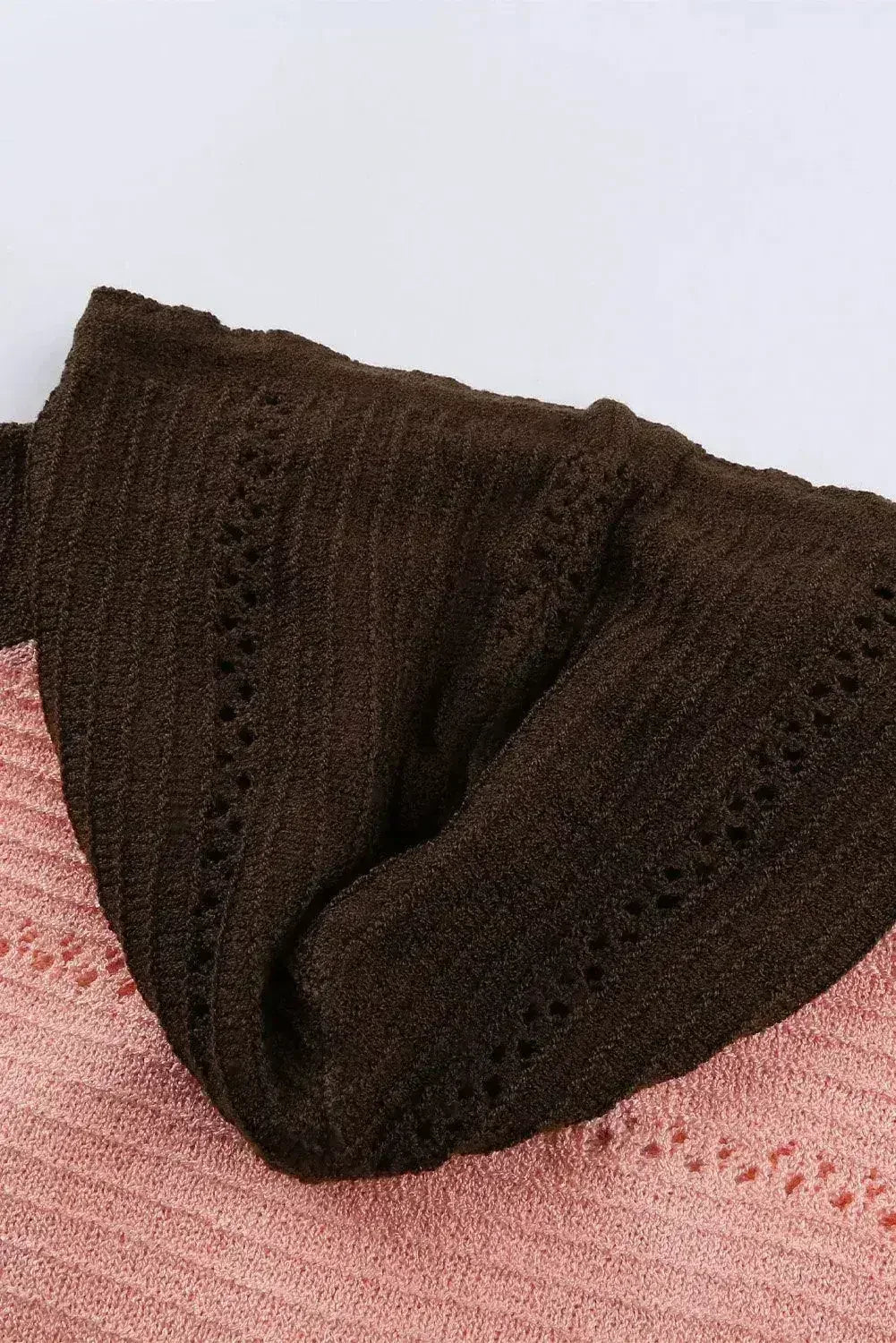 Women's Brown Beach Bonfire Knitted Hoodie - SJB-DIAMOND ELITES