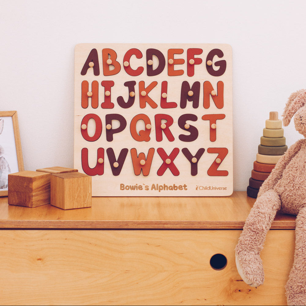 Wooden Alphabet Puzzle - SJB-DIAMOND ELITES