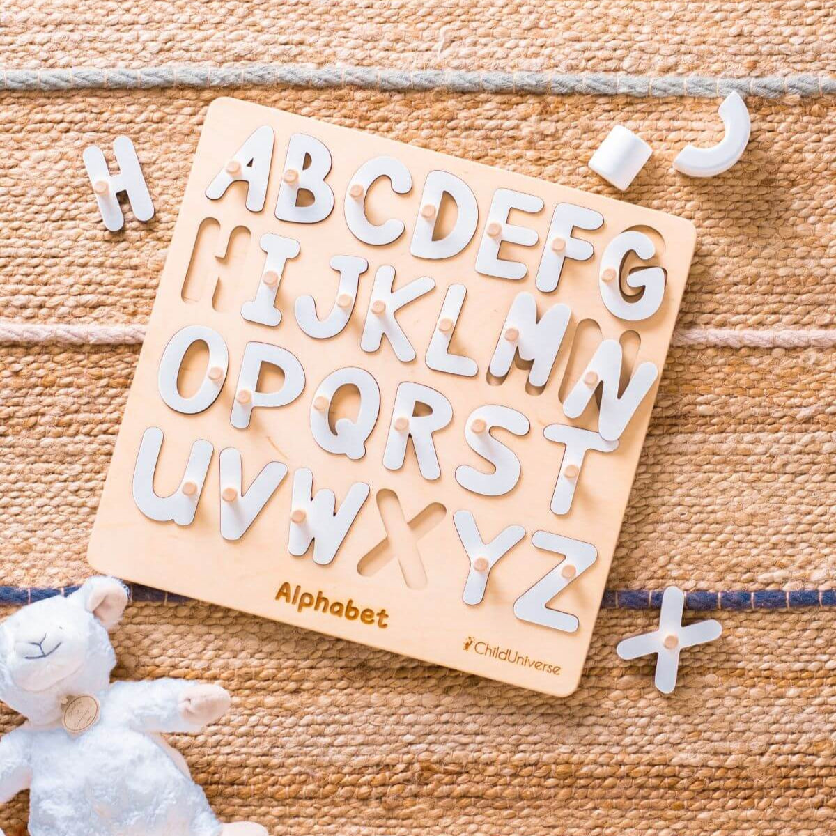 Wooden Alphabet Puzzle - SJB-DIAMOND ELITES