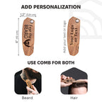 Wooden Beard Comb – Fear the Beard - SJB-DIAMOND ELITES