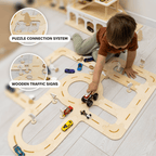 Wooden Car Track Toy - SJB-DIAMOND ELITES