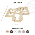 Wooden Car Track Toy - SJB-DIAMOND ELITES