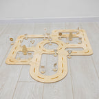 Wooden Car Track Toy - SJB-DIAMOND ELITES