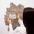3D Germany Wooden Map Terra Enjoy The Wood