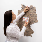3D Germany Wooden Map Terra Enjoy The Wood