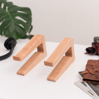 Dual Wooden Laptop Dock – Solid Wood - SJB-DIAMOND ELITES