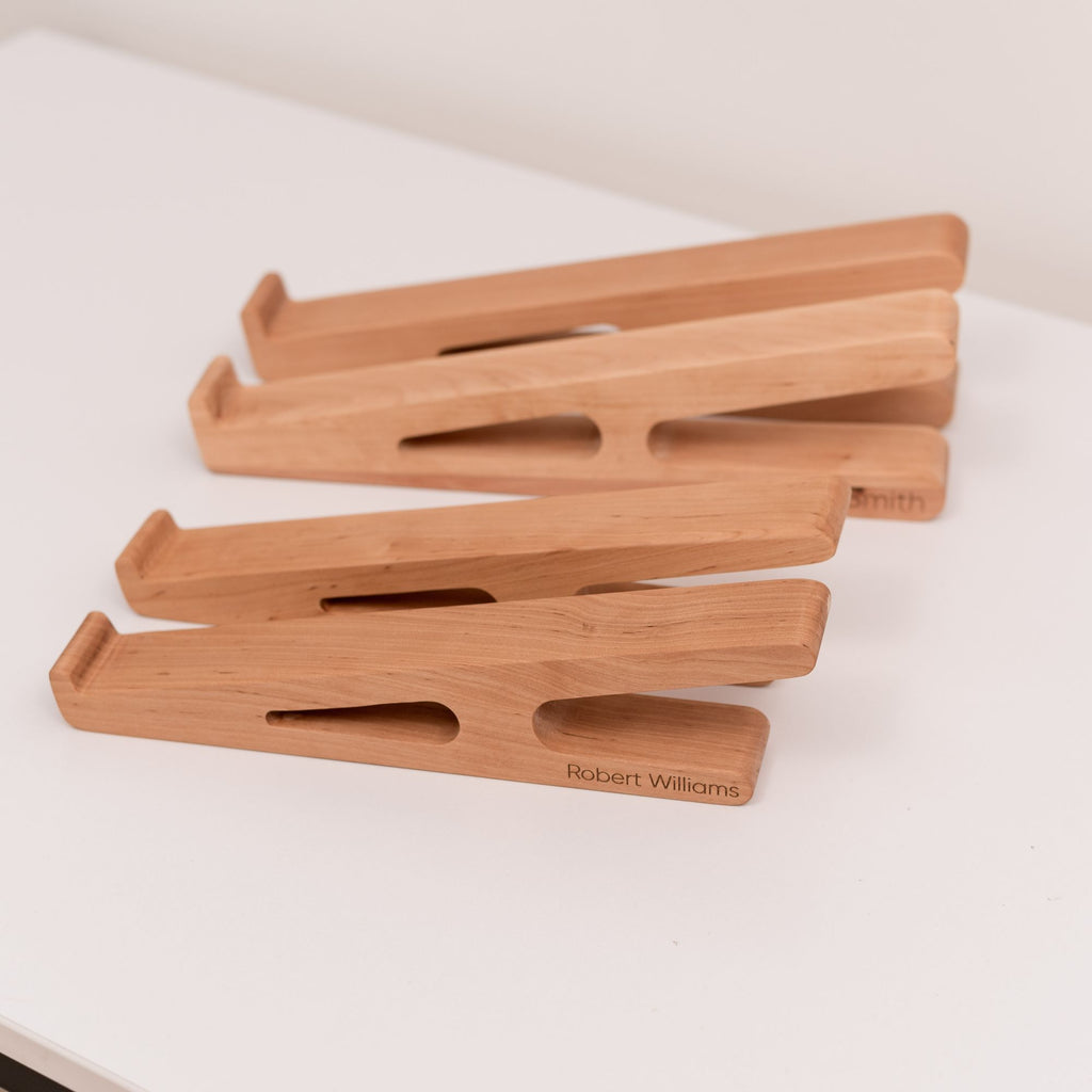 Wooden Laptop Stand – Solid Wood - SJB-DIAMOND ELITES