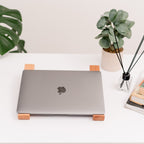 Wooden Laptop Stand – Solid Wood - SJB-DIAMOND ELITES