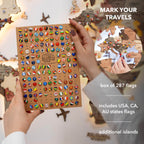 3D LED Wooden World Map 3.0 Fusion - SJB-DIAMOND ELITES