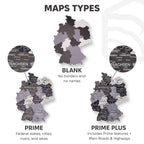 3D Germany Wooden Map Nordik Enjoy The Wood