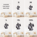 3D Germany Wooden Map Nordik Enjoy The Wood