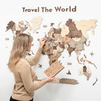 Wooden Map Quotes - SJB-DIAMOND ELITES