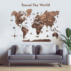 Wooden Map Quotes - SJB-DIAMOND ELITES