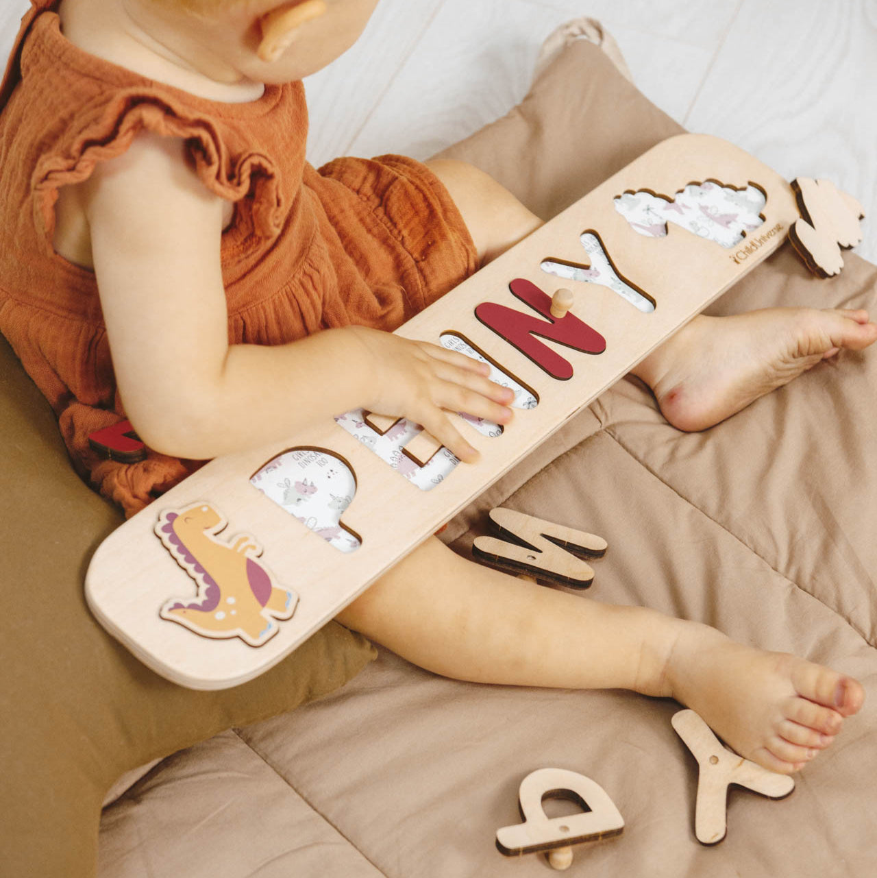 Girl Dinosaur Name Puzzle - SJB-DIAMOND ELITES