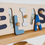 Boy Dinosaur Name Puzzle - SJB-DIAMOND ELITES