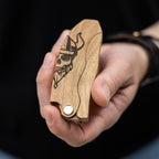 Wooden Beard Comb – Viking Design - SJB-DIAMOND ELITES
