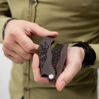 Wooden Beard Comb – Viking Design - SJB-DIAMOND ELITES