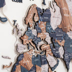 3D LUMINOUS LED Wooden World Map 2.0 Mystery - SJB-DIAMOND ELITES