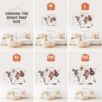 3D Wooden World Map Onyx - SJB-DIAMOND ELITES