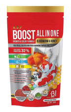 A.D.P. Fish Booster Bloodworm Honey 100 g. Goldfish Food & All Tropical Fish Food Small Floating Pellet Grow Faster & Color Enhancing High Protein 32% Aquarium Baby Fish Newborn Fry Fish Feed Care Lootquake LLC
