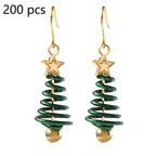 Christmas Earrings Tree Star DIY Earrings Lootquake LLC