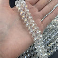 AB Glass Crystal Flat Beads for DIY Necklaces & Bracelets