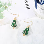 Christmas Earrings Tree Star DIY Earrings Lootquake LLC