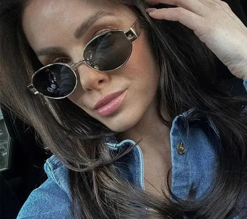 Oval Luxe Sunglasses Pi-Mart