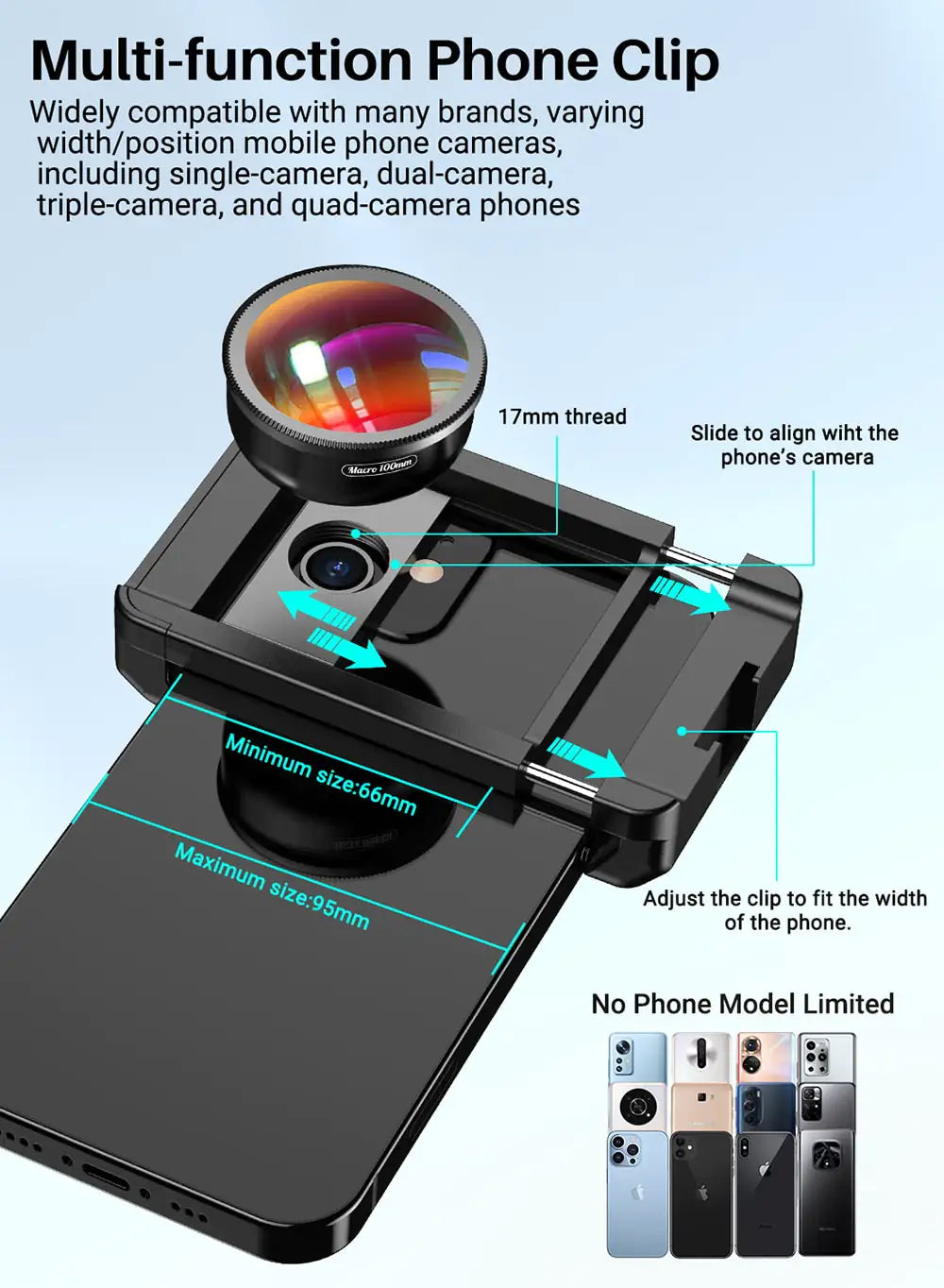 Macro Lens With CPL Filter Pi-Mart