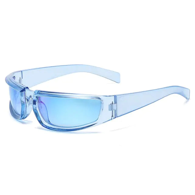 Y2K Sports Punk Sunglasses Women Men Pi-Mart
