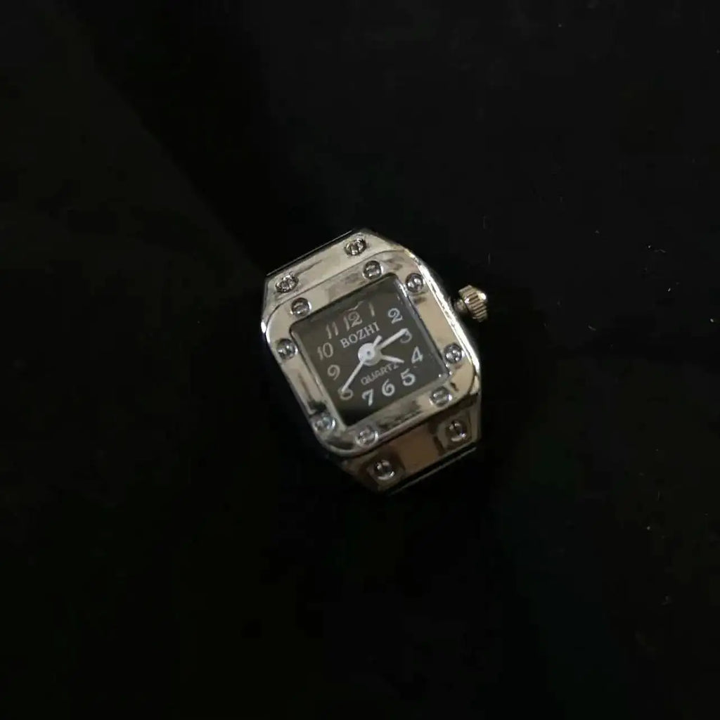 Vintage Couple Watches with Simple Ring Design
