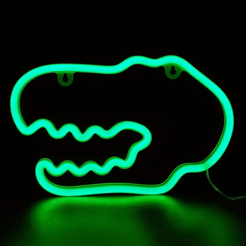 Dinosaur Shaped LED Neon Sign for Home Decor Lootquake LLC