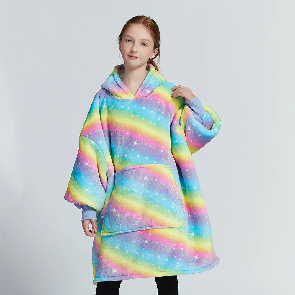 Hooded Pullover Sweater Women's Fall Winter Cold Protection