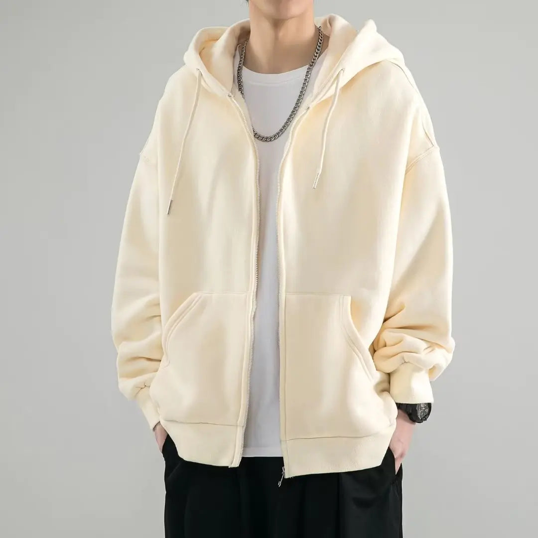 Men's Hooded Jacket Autumn 2023 Casual Cardigan Pi-Mart