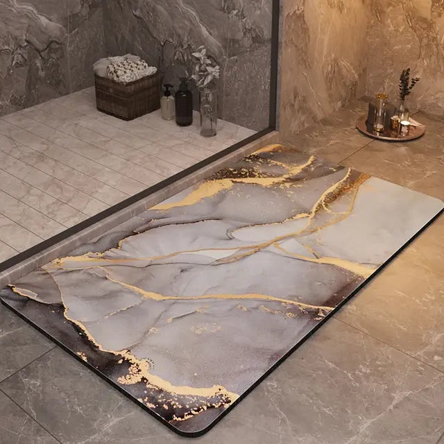 Luxury Coordinating Shower Mats-Polymers Pi-Mart