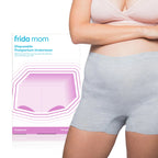 Frida Mom, Disposable Boyshort Underwear, Seamless with Stretchy Support, Postpartum Essentials, Size Petite (Waist 23"-34" stretched), 8 Count Petite (Waist 23"-34" stretched) Pi-Mart