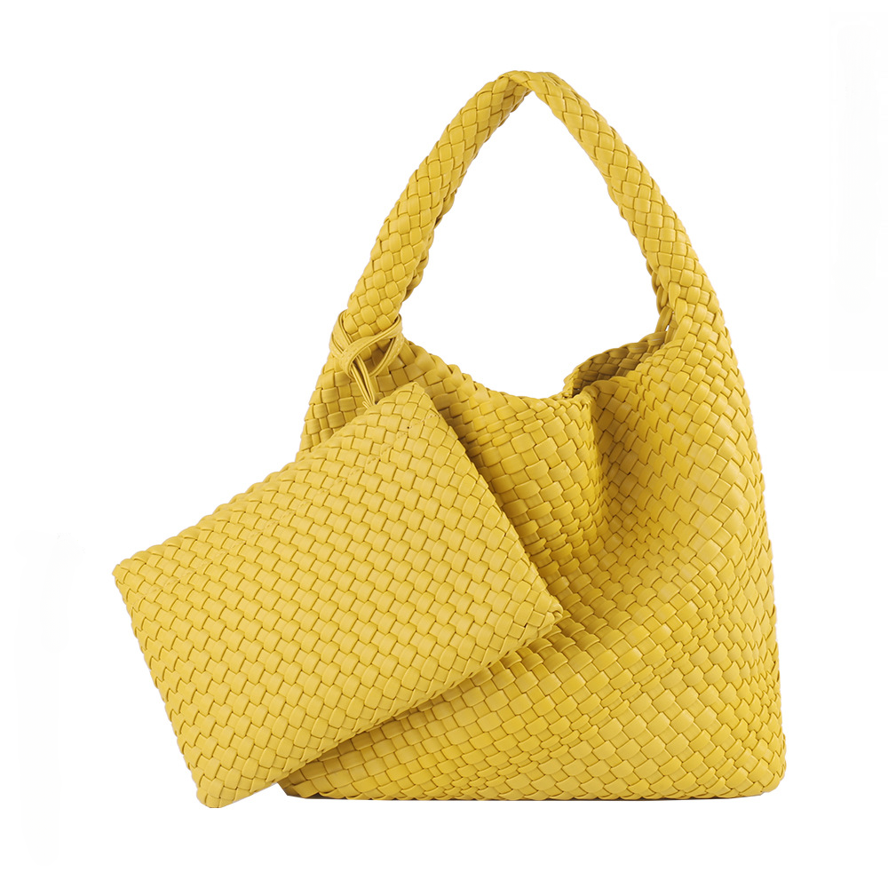 Commuter Hobo Bag Large Woven Purse 2 in 1 - SJB-DIAMOND ELITES