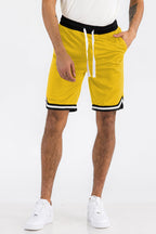 Mens Striped Basketball Active Jordan Shorts - SJB-DIAMOND ELITES