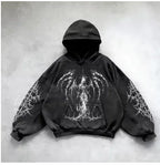 Urban Vibe Hooded Y2K Streetwear Sweatshirt Pi-Mart