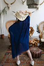 Boho Western Bead Chain Paper Hat - Summer Vacation Style | Femstylo