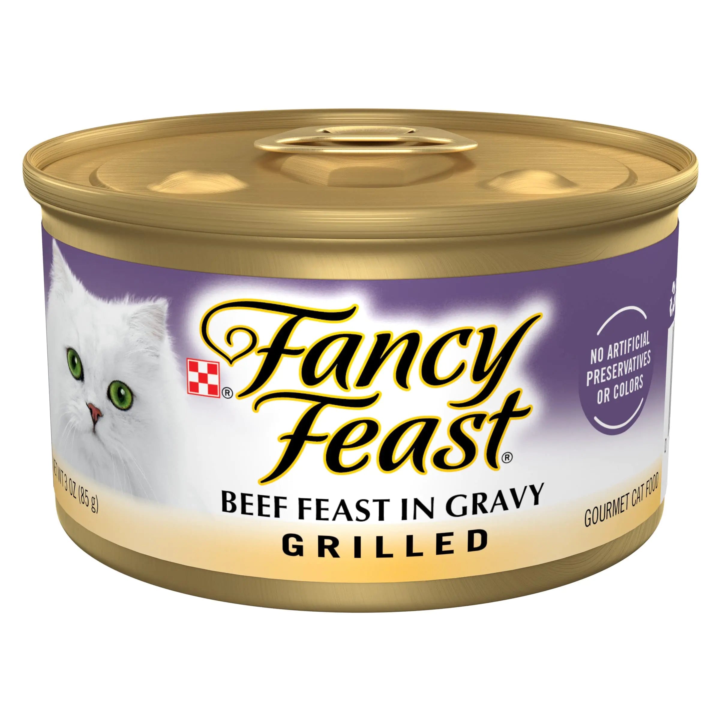 Purina Fancy Feast Grilled Wet Cat Food Beef Feast in Wet Cat Food Gravy - (Pack of 24) 3 oz. Cans Lootquake LLC