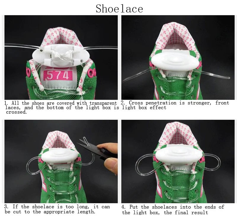 LED Sport Shoe Laces Pi-Mart