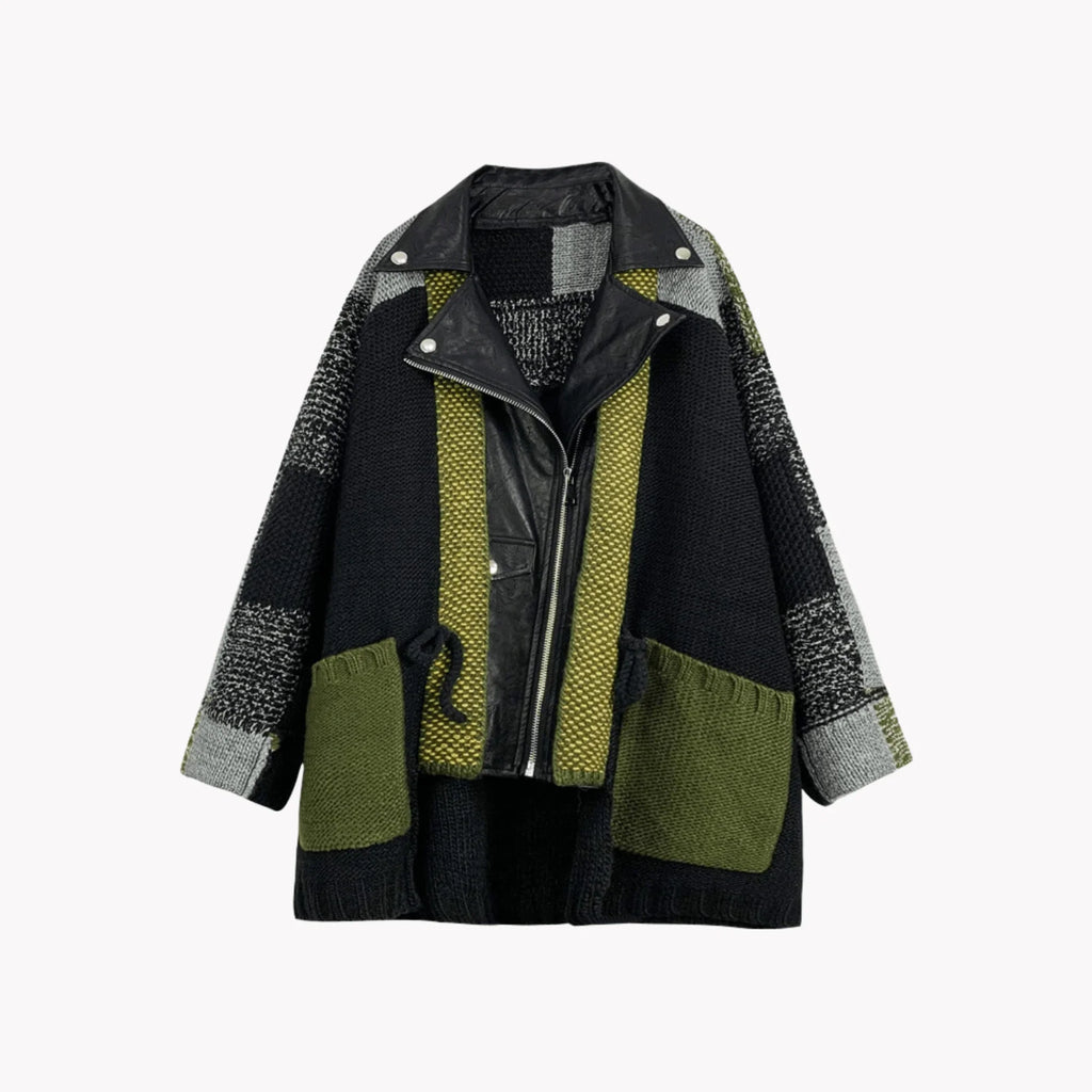 Vegan Leather Jacket Pi-Mart