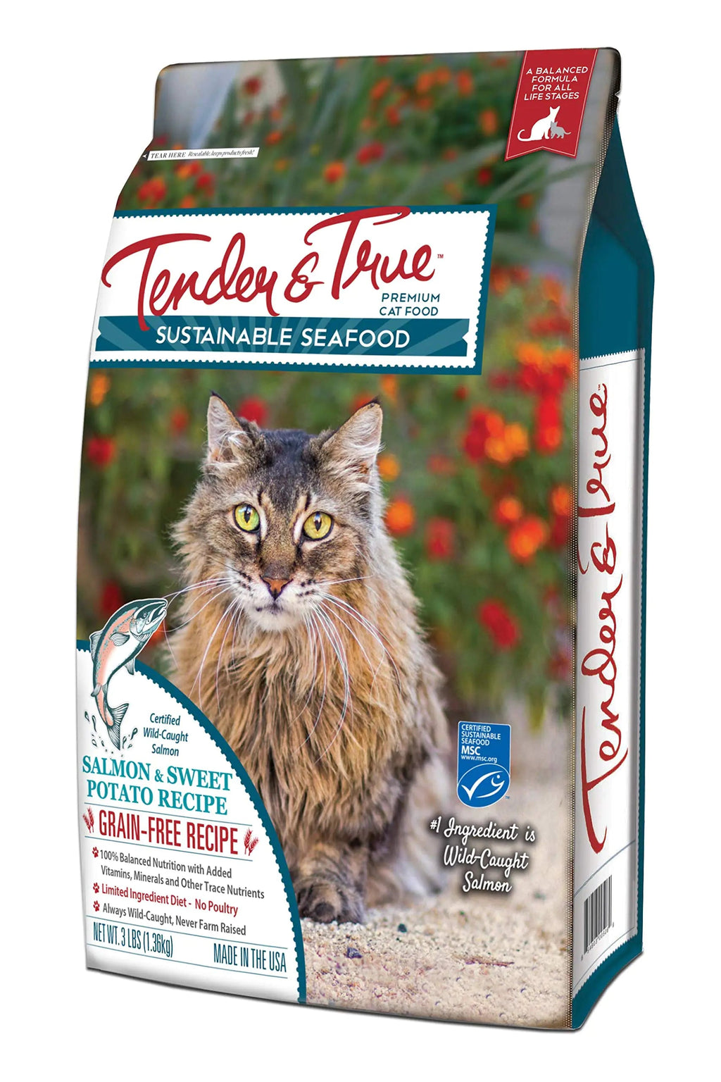 Tender & True Salmon & Sweet Potato Recipe Cat Food 3lb Lootquake LLC