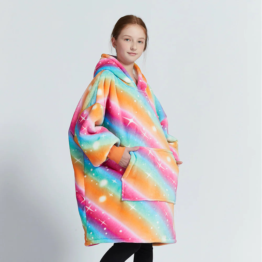 Hooded Pullover Sweater Women's Fall Winter Cold Protection