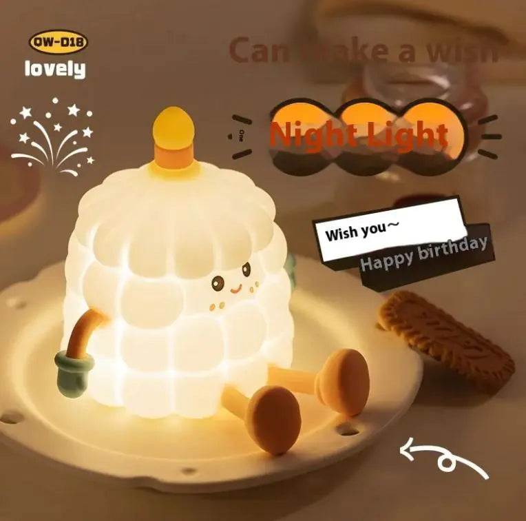 Light Creative Sleep With Small Night Lamp Pi-Mart