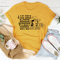 A Lil' Cold Backed Without Coffee Tee Peachy Sunday