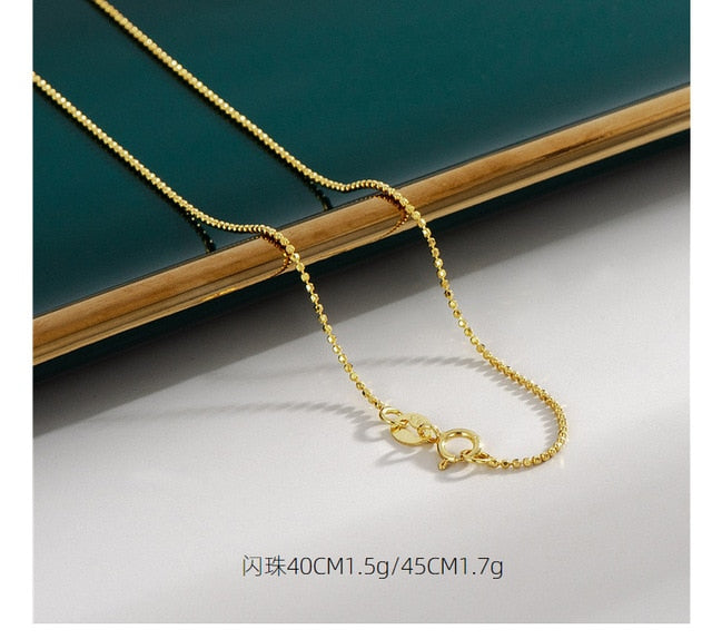 18K Gold Plated Necklaces Pi-Mart