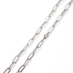 Paper Clip Chain Men Necklace Pi-Mart